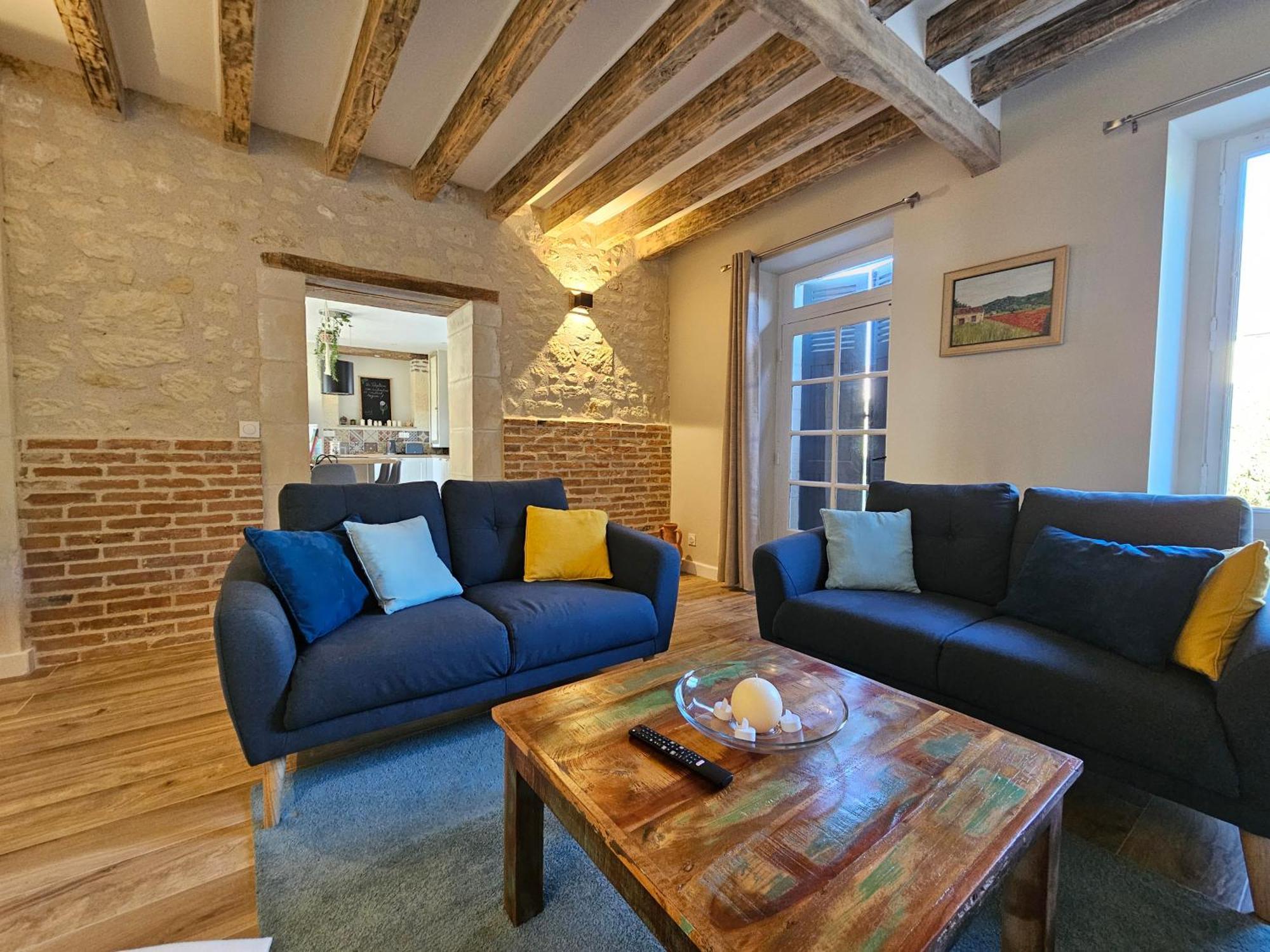 Villa Les Peupliers à Noyers-sur-Cher Extérieur photo