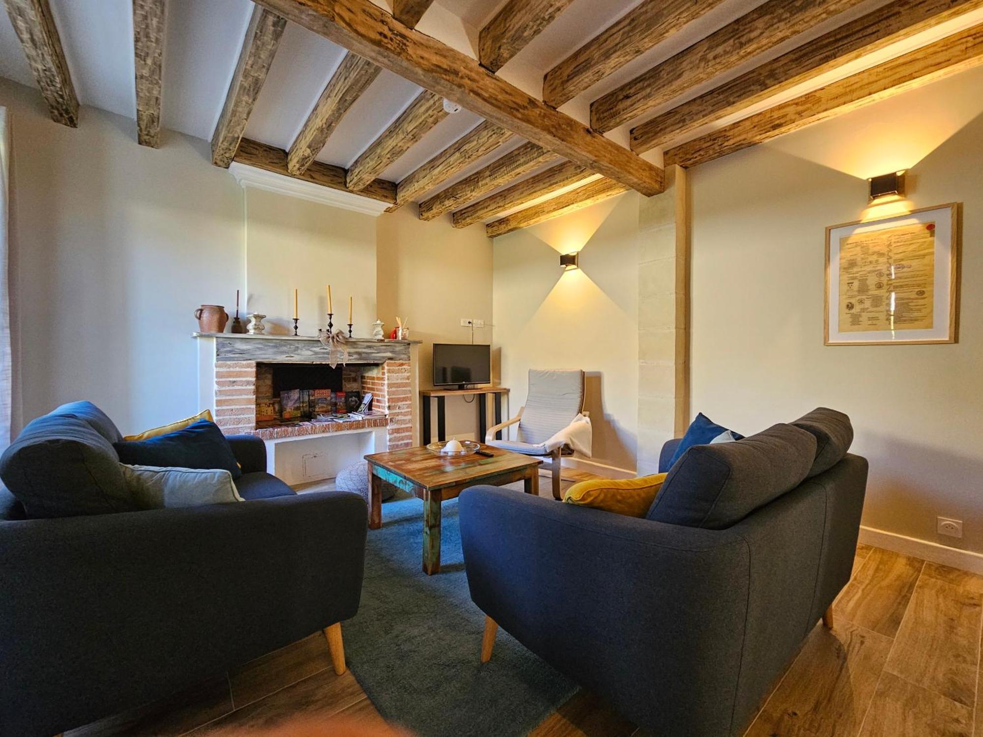 Villa Les Peupliers à Noyers-sur-Cher Extérieur photo